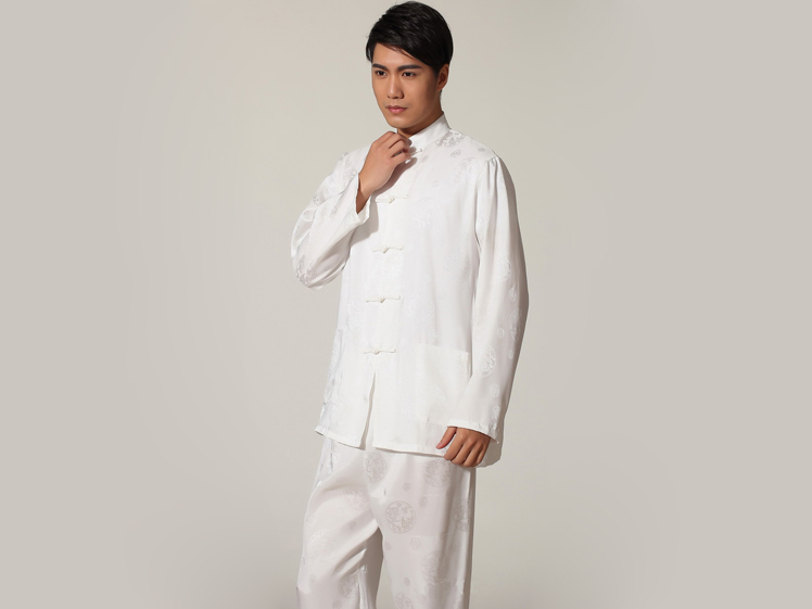 Tai Chi Clothing Long-sleeve Casual Style Linen Suit